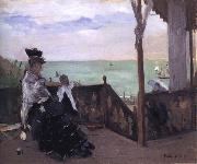 In a Villa at the Seaside Berthe Morisot